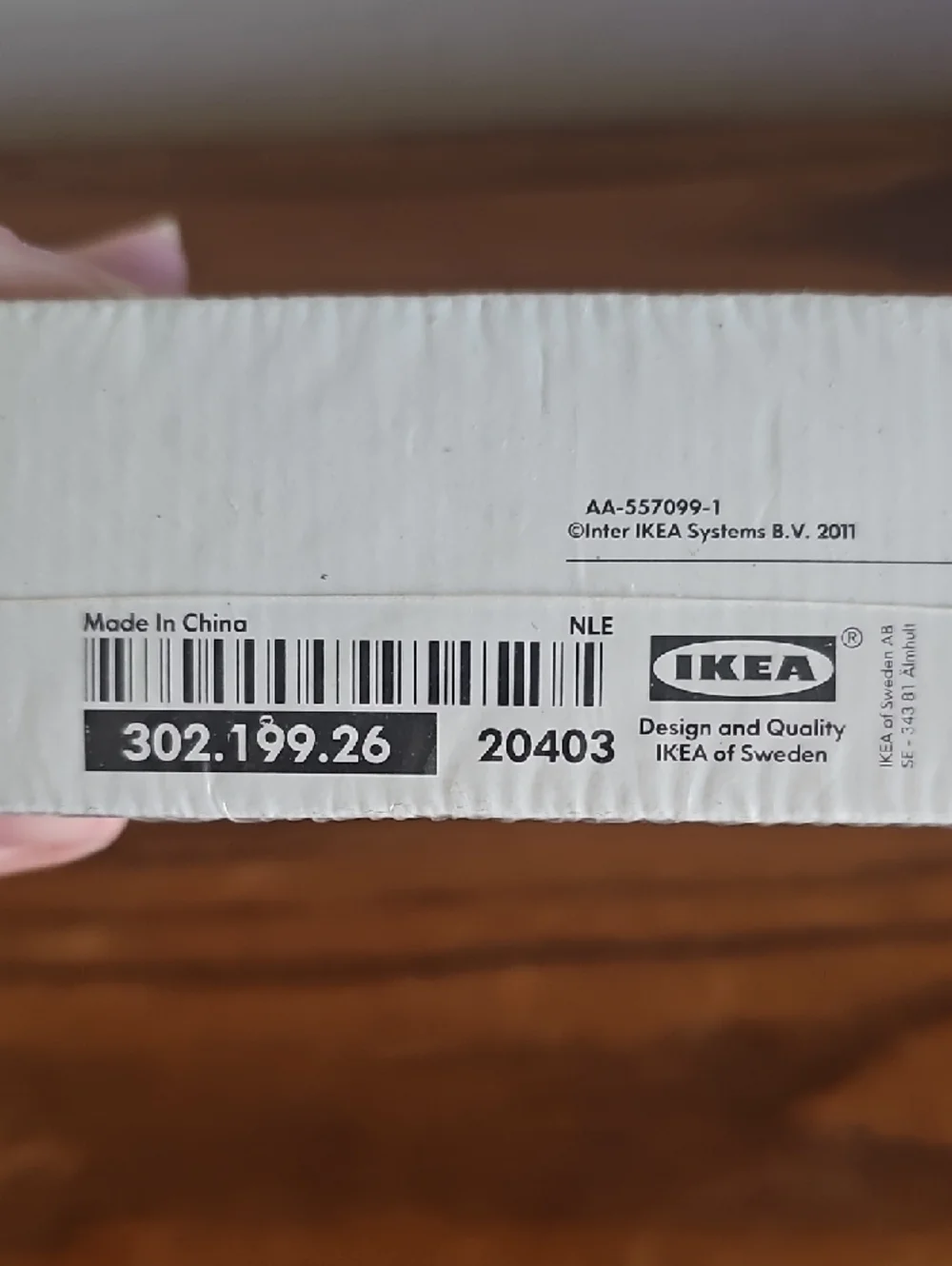 IKEA HÖGTIDLIG Curtain Rod Decorative Screw On Ends Tote L